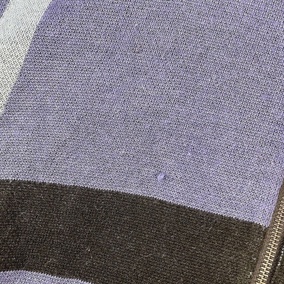 ONOT BRAND PONCHO FULL ZIP SWEATSHIRT ONE SIZE FITS MOST BLUE NWT NEW ACRYLIC - Picture 15 of 16